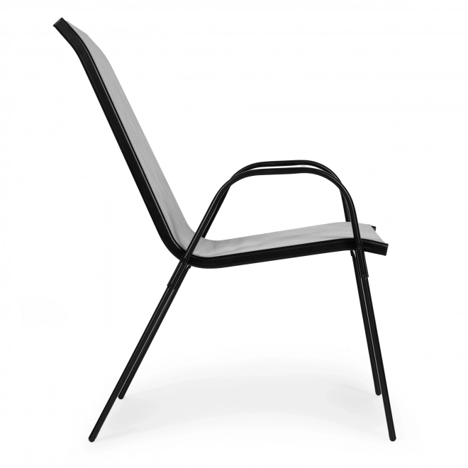 Set de scaune de grădină gri deschis MultiGarden
