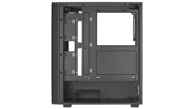 Carcasă mid tower neagră cu RGB