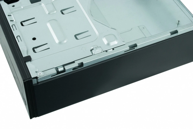 Carcasă compactă neagră pentru computer mATX