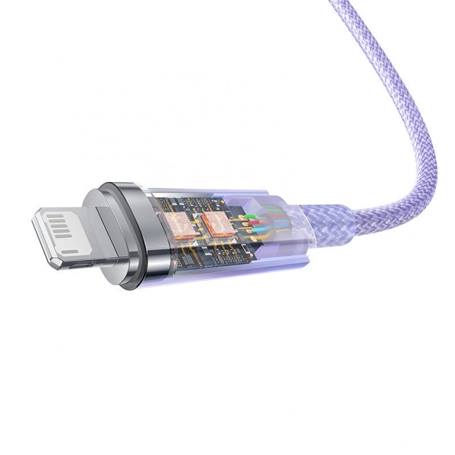 Cablu de încărcare rapidă USB-A la Lightning Baseus Explorer Series 1m