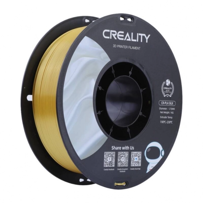 Filament creality cr-silk pla auriu