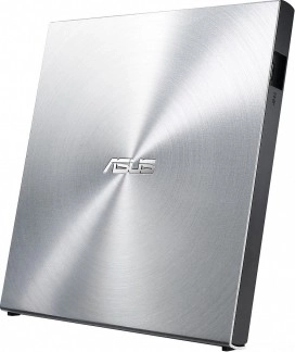 Naga externă ZenDrive Ultra-subțire DVD USB/USB-C argintiu