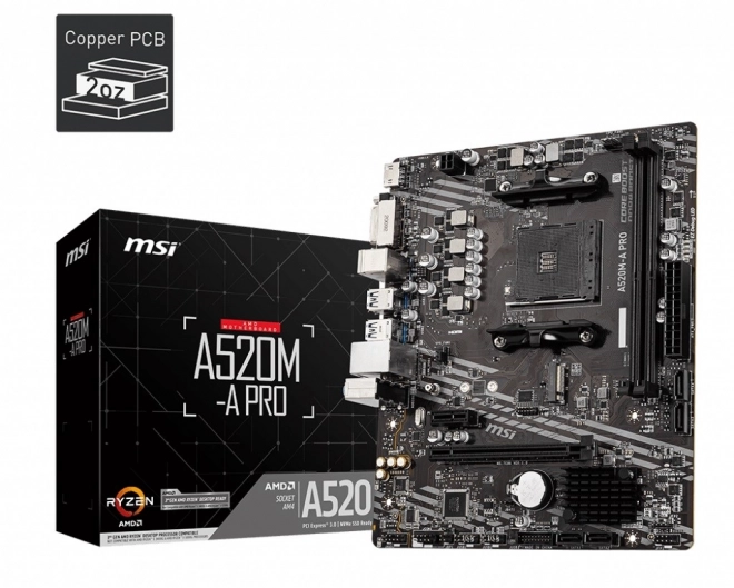 Placa de bază MSI A520M-A Pro mATX