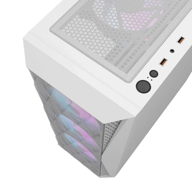 Carcasa PC Darkflash DK352 Mesh albă