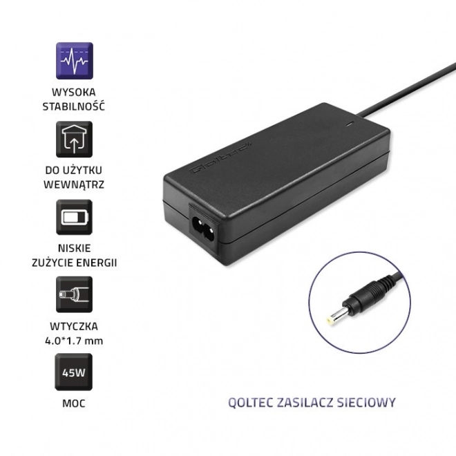 Încărcător laptop Lenovo 45W de la Qoltec