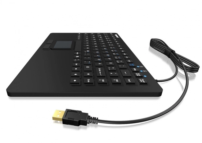 Tastatură cu touchpad, impermeabilă IP68