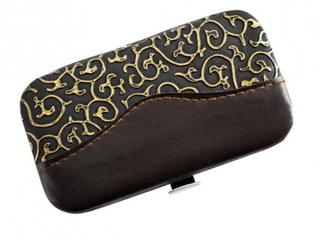 Set manichiură și pedichiură în etui cu clești pentru unghii, 7 piese