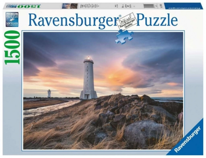 Peisaj magic în jurul farului puzzle 1500 piese