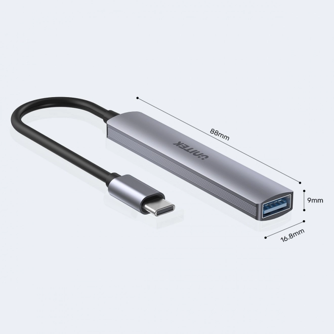 Hub USB-C cu 4 porturi suplimentare USB