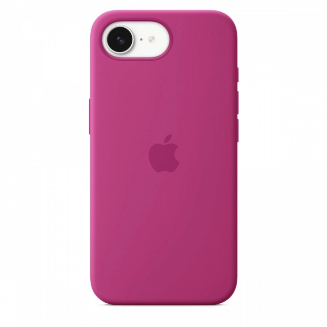 Carcasă din silicon pentru iPhone - roz viu