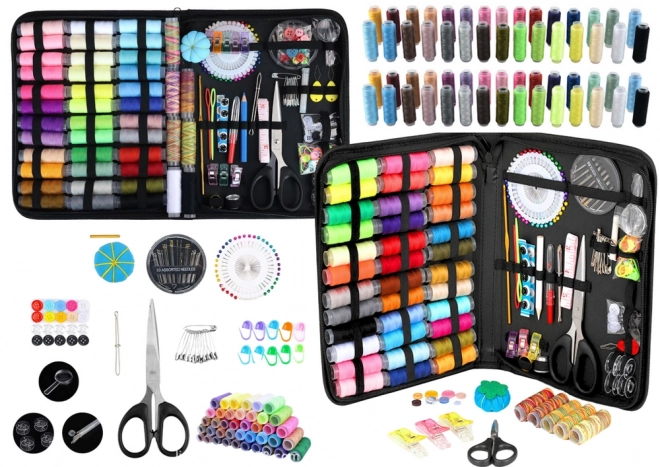 Set mare de cusut în etui cu 228 piese