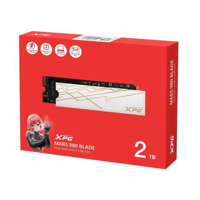 SSD disk XPG Mars pro notebook-uri 2TB PCIe 5x4