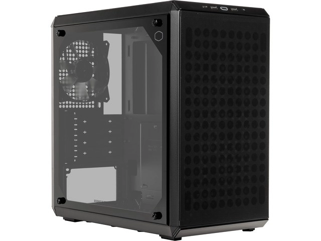 Carcasă cu geam MasterBox Q300L V2 neagră