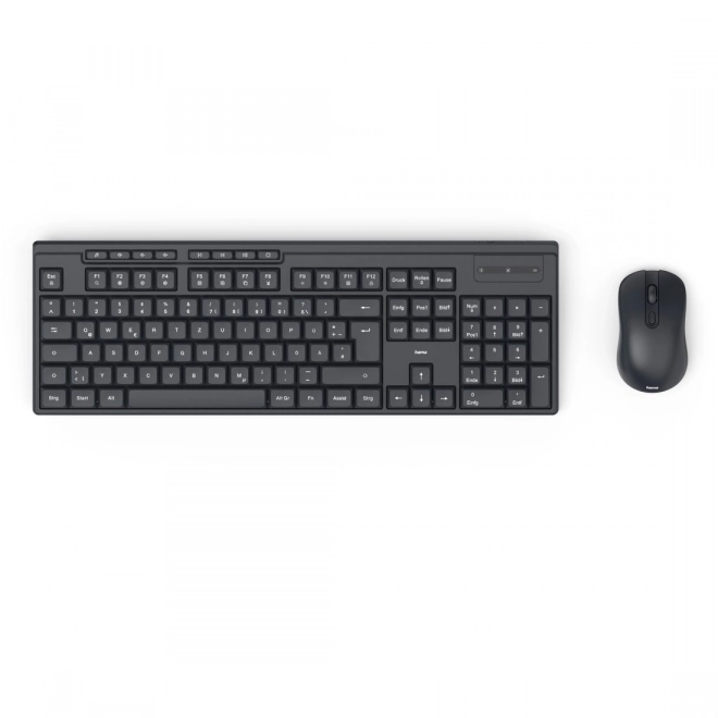 Tastatură și mouse wireless Hama WKM-200 negru
