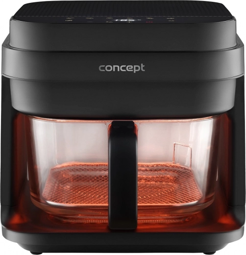 Coș din sticlă de 5,5 l pentru o vizibilitate perfectă