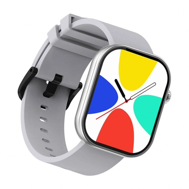Ceas inteligent Zeblaze Btalk Plus argintiu