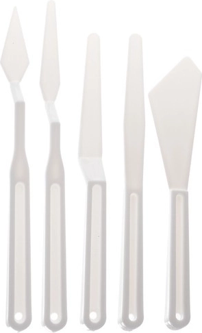 Paletă, pensule și paletine pentru tehnici diverse