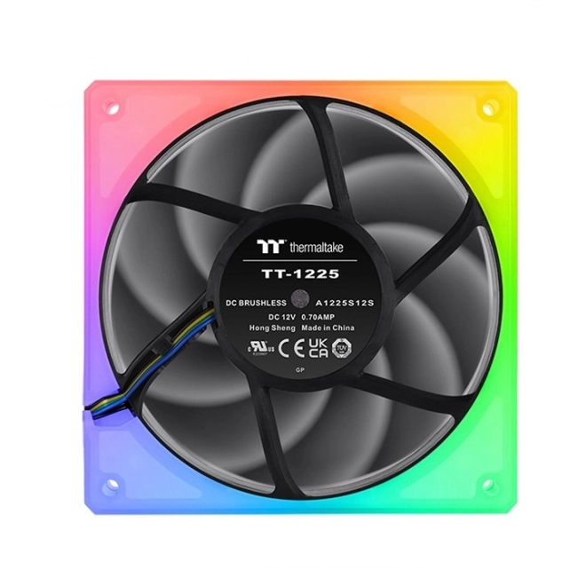 Ventilator ToughFan RGB 3 Pachet 12 cm, Negru