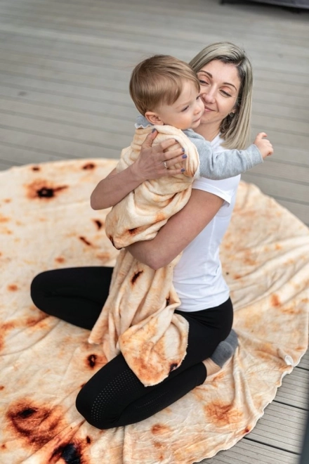 Plaid Burrito Tortilla 120 cm
