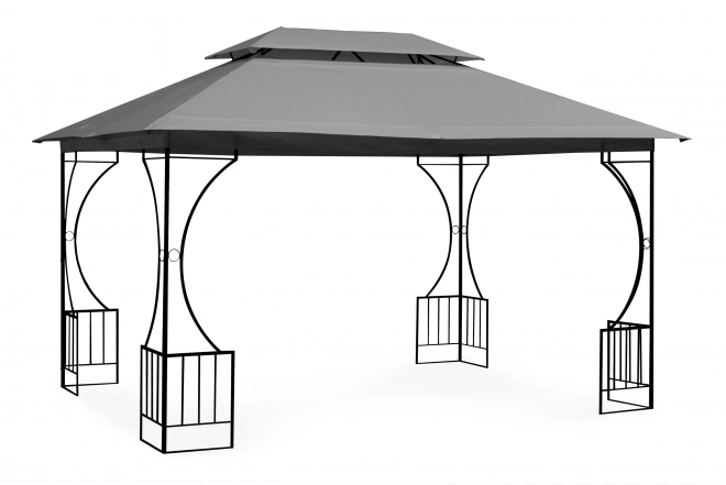 Pavilion de grădină 3x4m cu pereți laterali