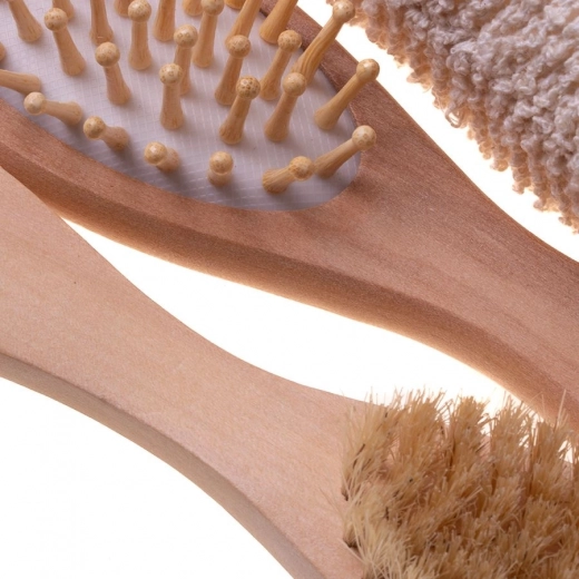 Perie de păr cu efect de masaj