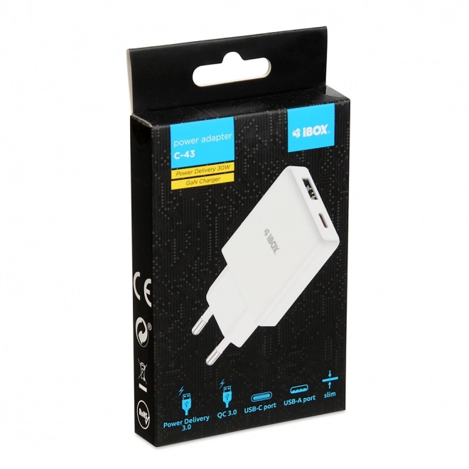Încărcător de rețea USB C 30W