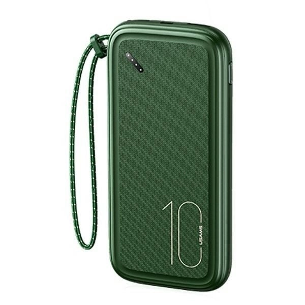 Powerbank Verde Usams 10000mAh 2xUSB