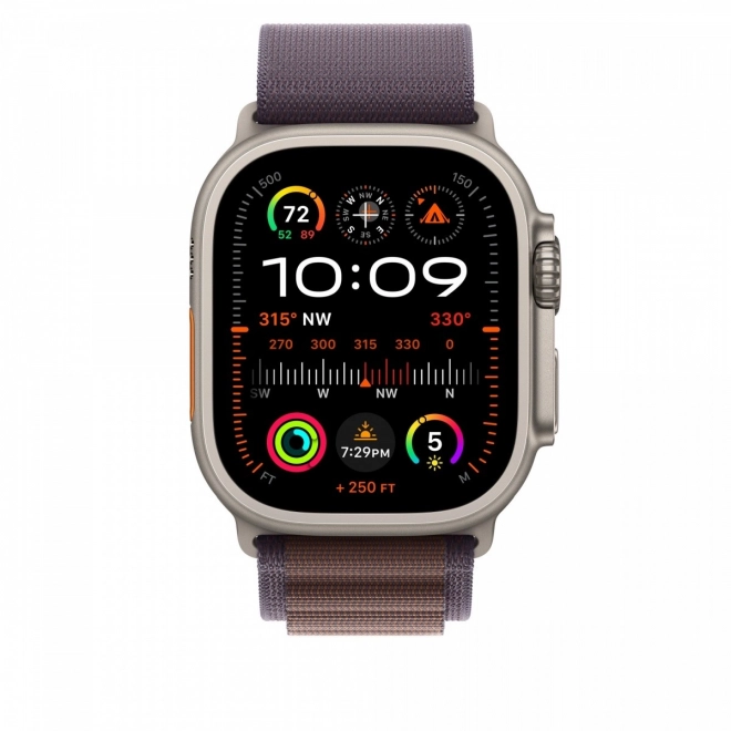 Curea Alpine Indigo pentru carcasă 49 mm - mărimea L