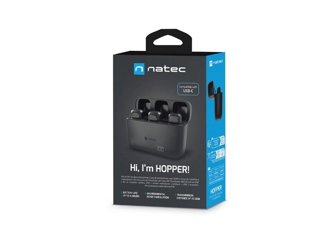 Microfon fără fir Natec Hopper USB-C