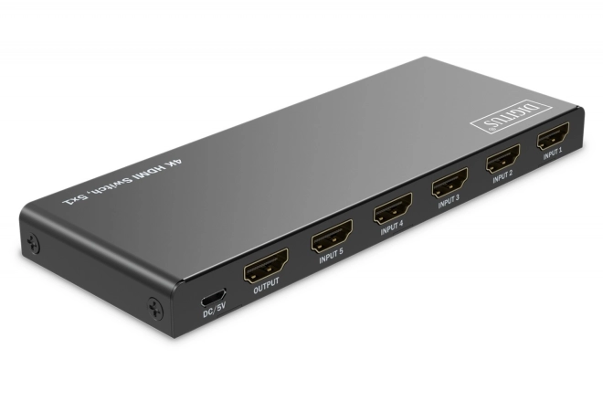 Comutator HDMI 4K 5x1 cu telecomandă