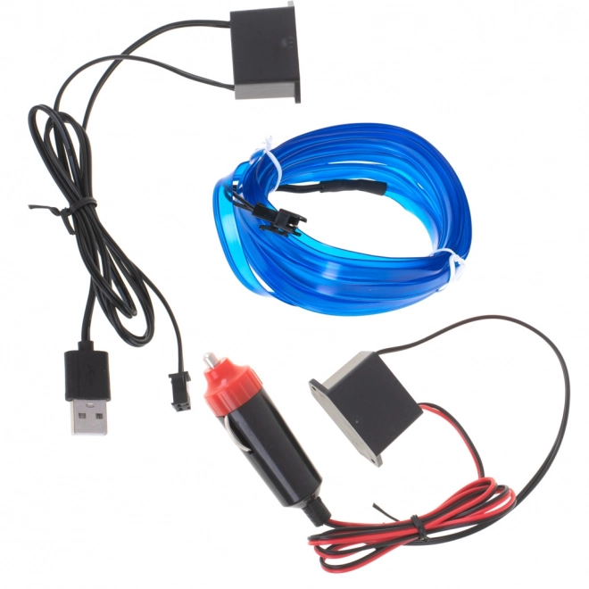 Banda led ambient 3m portocalie – Albastru