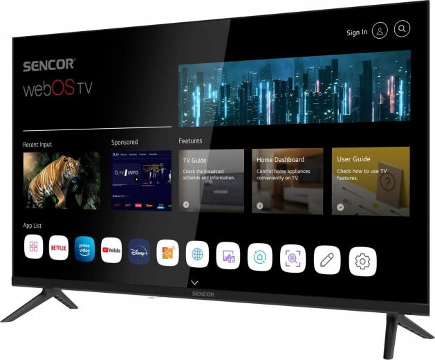 Mediu inteligent webOS cu aplicații populare