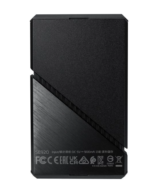 Dysk SSD extern 4TB USB4C Negru
