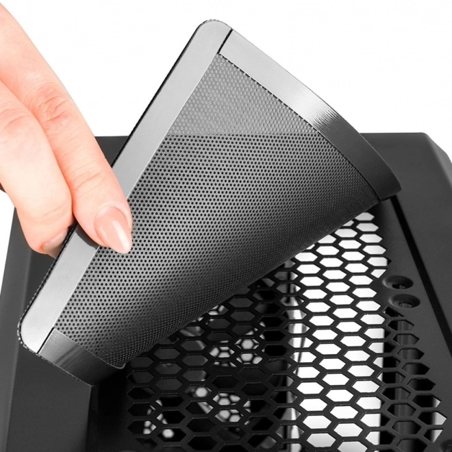 Carcasa PC Oberon Glass cu Fereastră din Sticlă