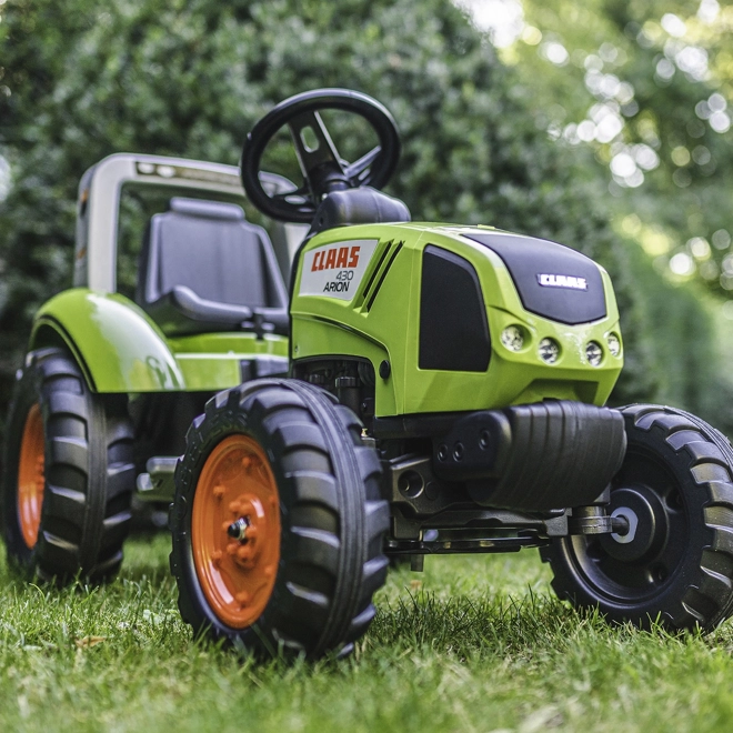 FALK Tractoare cu pedale Claas Arion 430 cu remorcă