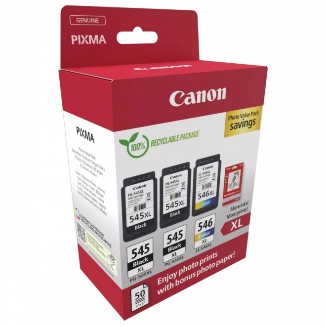 Canon multipack set de cerneală fotografică XL