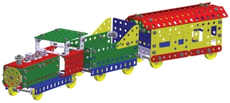 Stavebnice Merkur Cross Express Set