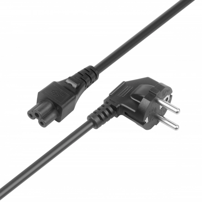 Cablu de alimentare 1.8 m IEC C5 cu certificat VDE