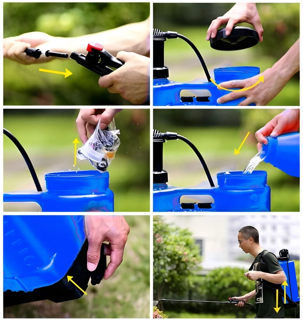 Pulverizator de presiune pentru grădină 16L Multigarden