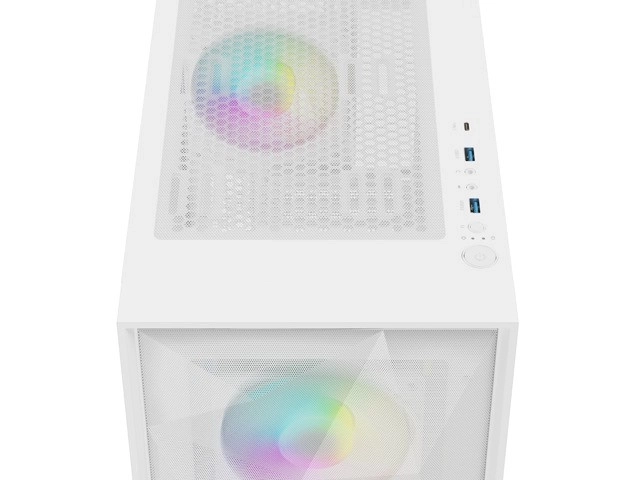 Carcasă pc Genesis Diaxid 605 ARGB Midi Tower Alb