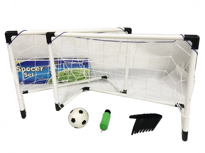 Poartă de fotbal pentru copii - set 2 bucăți