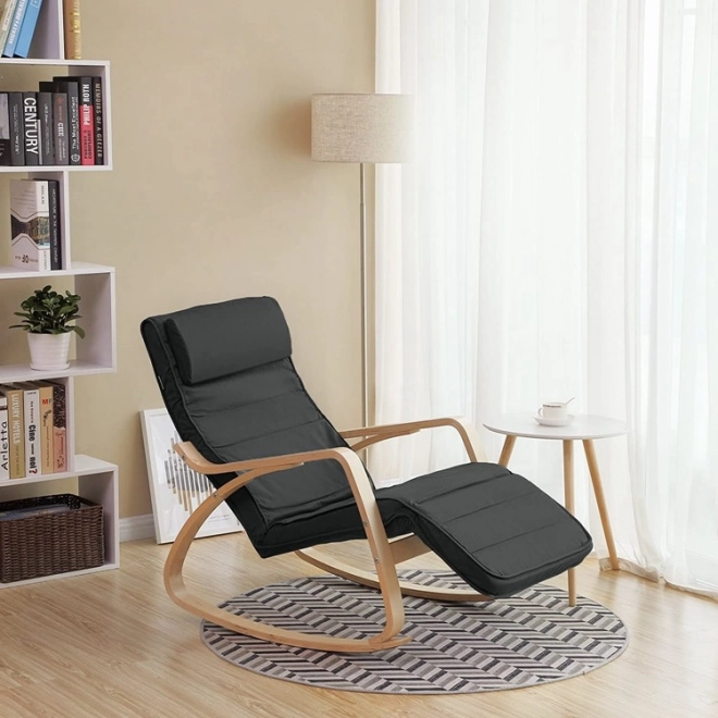 Scaun balansoar cu suport pentru picioare ModernHome