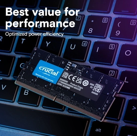 Memorie DDR5 SODIMM 24GB/5600 (2x12GB) CL46