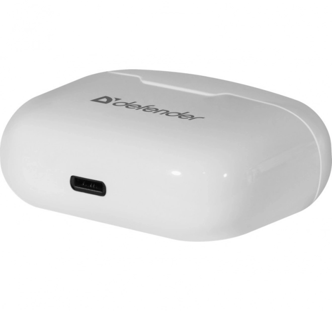 Căști wireless Defender Twins albe