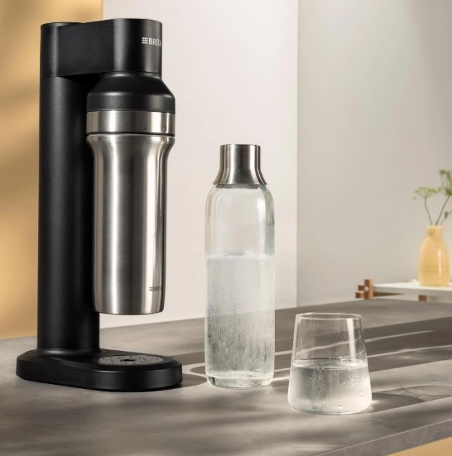 Saturator sodaTRIO negru
