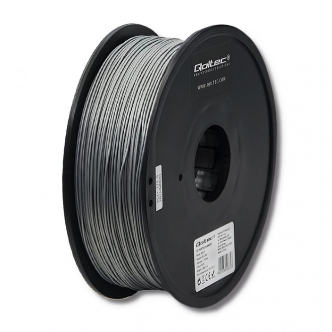 Filament profesional pentru imprimare 3D PLA PRO argintiu