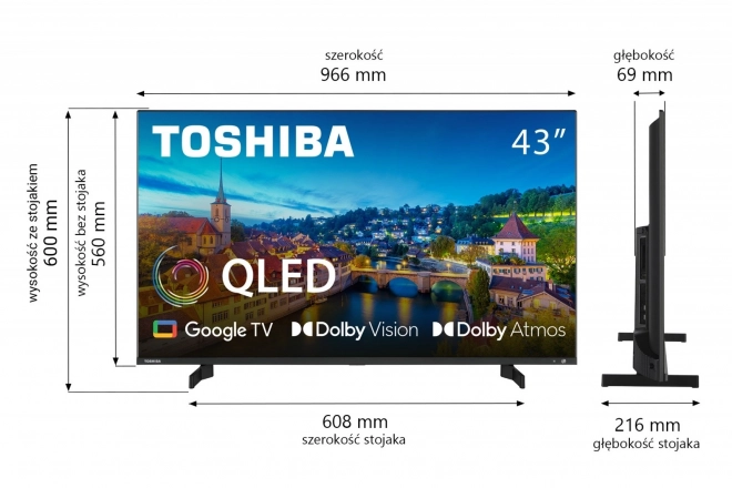 Televizor QLED 43 inch