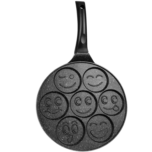 Tigaie pentru ouă și clătite cu emoticoane Ruhhy