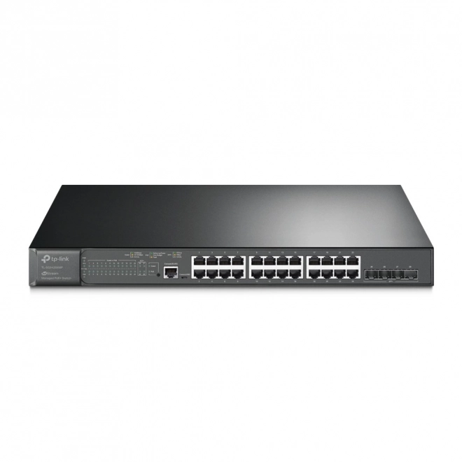 Comutator gestionabil PoE+ cu 24 porturi și 4 sloturi SFP+