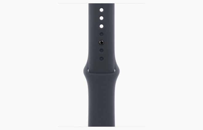 Ceas Apple Watch SE GPS + Cellular, aluminiu 44 mm, curea sport neagră M/L